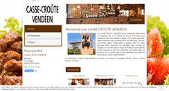 Desktop Screenshot of casse-croute-vendeen.com